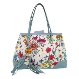 GUCCI Floral Flower Tote Bag